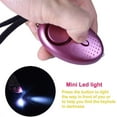 thumbnail image 4 of Alarma de emergencia personal, 5 unidades, alarma de seguridad Scream Safesound de 120 dB, llavero de emergencia con linterna antiagresión y luz LED para mujeres, niños y ancianos., 4 of 5