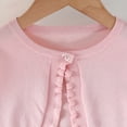 thumbnail image 6 of StSilkitty Girls Casual Cardigan Sweater Hollow out Knit Long Sleeve Crewneck Open Front Bolero Coat Lightweight Comfy Cardigans, 6 of 9