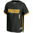 thumbnail image 2 of Youth GameDay Greats #1 Black Missouri Tigers Lightweight Baseball Jersey, 2 of 4