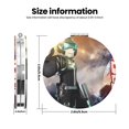 thumbnail image 3 of Qekee Roblox Print Compact Makeup Mirror Folding Mini Pocket Mirror Portable Hand Mirror Double-Sided 2 x 1x Magnification for Woman Girls-Round Shape, 3 of 9