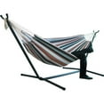 thumbnail image 4 of Canvas Camping Hammock Double Widened Single Hammock Chair Without Stand for Outdoor Enthusiasts(Without Stand), 4 of 10