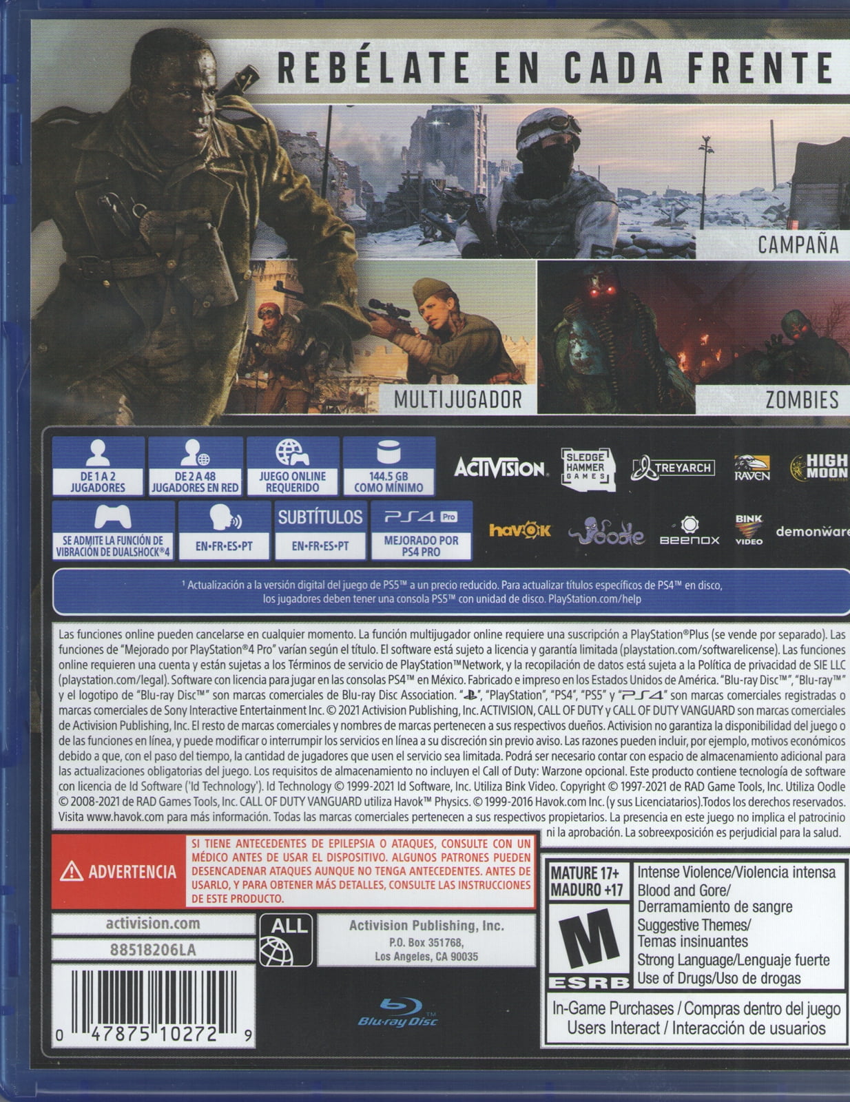 Call of Duty: Vanguard - PlayStation 4 - 20335337