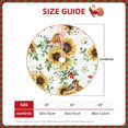 thumbnail image 4 of Kll Sunflowers Leaves And Birds Christmas Tree Skirt 48",Party Decorations Farmhouse For Christmas Decorations Holiday Party, 4 of 8