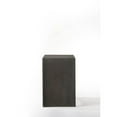 thumbnail image 3 of Wooden Nightstand with Bevel Drawer Front, Gray- Saltoro Sherpi, 3 of 6