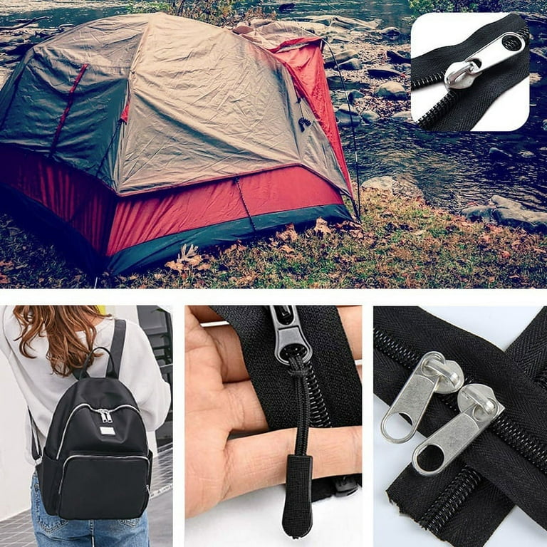 84pcs Zipper Repair Kit, Zipper Replacement Kit with Zipper Replacement  Zipper Sliders for Jackets Bags Backpacks Tents Zipper Fix Repair  Replacement 