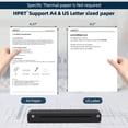 thumbnail image 5 of Restored HPRT MT800 Portable Printer Wireless for Travel Bluetooth Android iPhones Laptops Printing with Case (Refurbished), 5 of 9