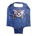 thumbnail image 1 of 26-28 Inch 3D Printed Luggage Cover Cat Pattern Stretchy Suitcase Cover Zipper Travel Luggage Cover, 1 of 7
