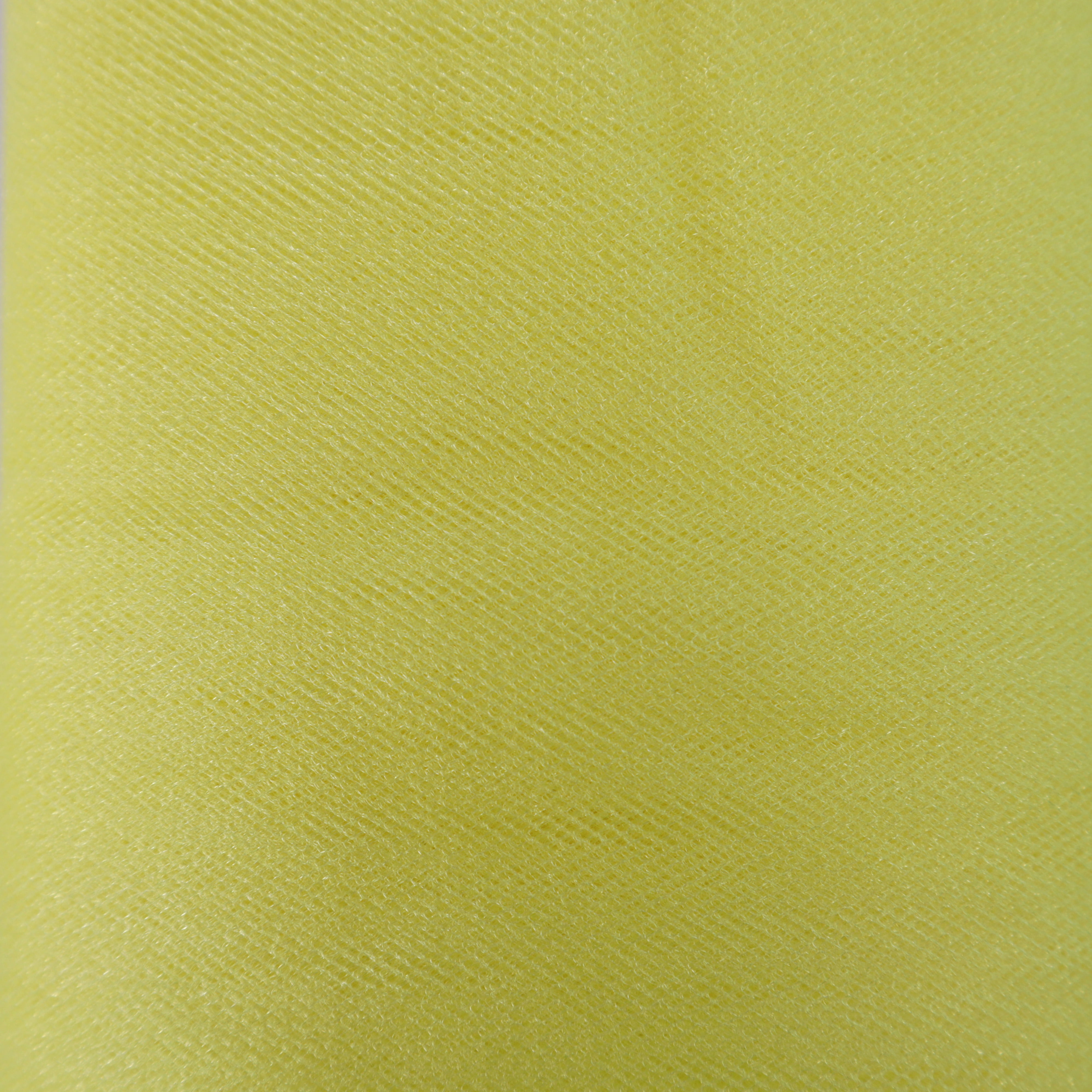 (4 pack) 3 Yard Cut Sparkle Tulle Fabric, Yellow, 54" Wide for Apparel & Crafting, by Fuzhou