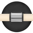 thumbnail image 3 of 85600BK-CM Lark Kai - 10W 1 LED Medium Bath Vanity In Modern Style-4.75 Inches Tall and 16.75 Inches Wide-Black/Chrome Finish, 3 of 20