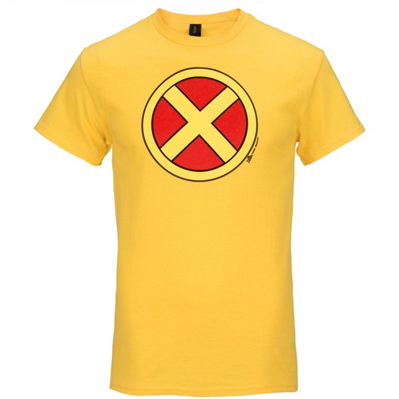 X- Men Classic Logo Yellow Colorway T-Shirt-4XLarge
