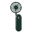 thumbnail image 1 of Ventilador de cuello, USB eléctrico, ventilador colgante giratorio de 180 °, mini enfriador recargable portátil ajustable, verde Inevent HA004232-03B, 1 of 6