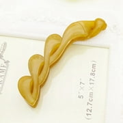AkoaDa Twisted Banana Clip Fish Clip Grips Ladies Ponytail Holder Accessory Casual