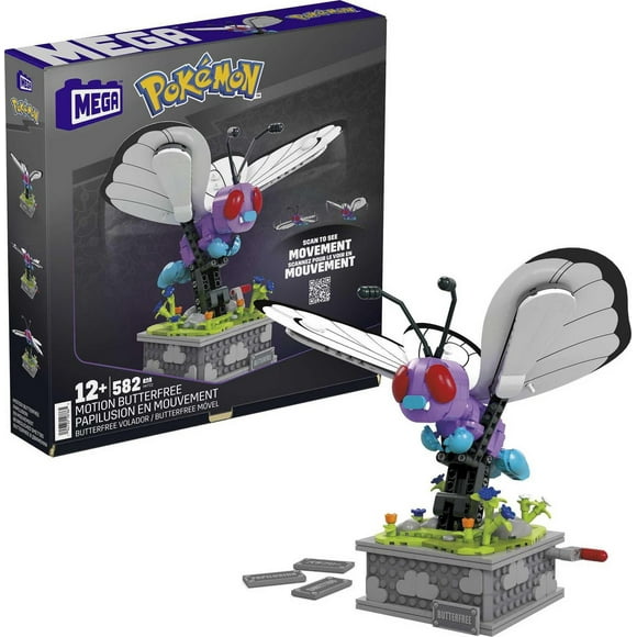 MEGA Pokémon Papilusion en mouvement