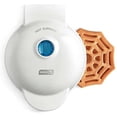 thumbnail image 1 of TEMOGU-Dash Spiderweb Mini Halloween Produces 4 Inch Waffles Easy to Clean and Non-Stick Surfaces Make Your Own Tasty Homemade Halloween Treats (Spiderweb),white, 1 of 4
