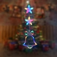 thumbnail image 4 of Christmas Window Lights, Battery Operated LED Lights, White PVC Suction Cup Christmas Decorations for Windows, Doors, and Porches, Easy Installation and Reusable Holiday Ornament, 4 of 6