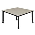 thumbnail image 7 of Regency 42 in. Square Height Adjustable Mobile Classroom Activity Table- Maple, 7 of 7