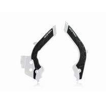 Acerbis X-Grip Frame Guard (WHITE/BLACK) For 19-22 HUSQVARNA FC450HQ