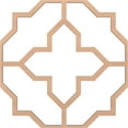 thumbnail image 5 of 66 7/8"W x 66 7/8"H x 3/8"T King Size Laird Decorative Fretwork Wood Ceiling Panels, Alder, 5 of 10