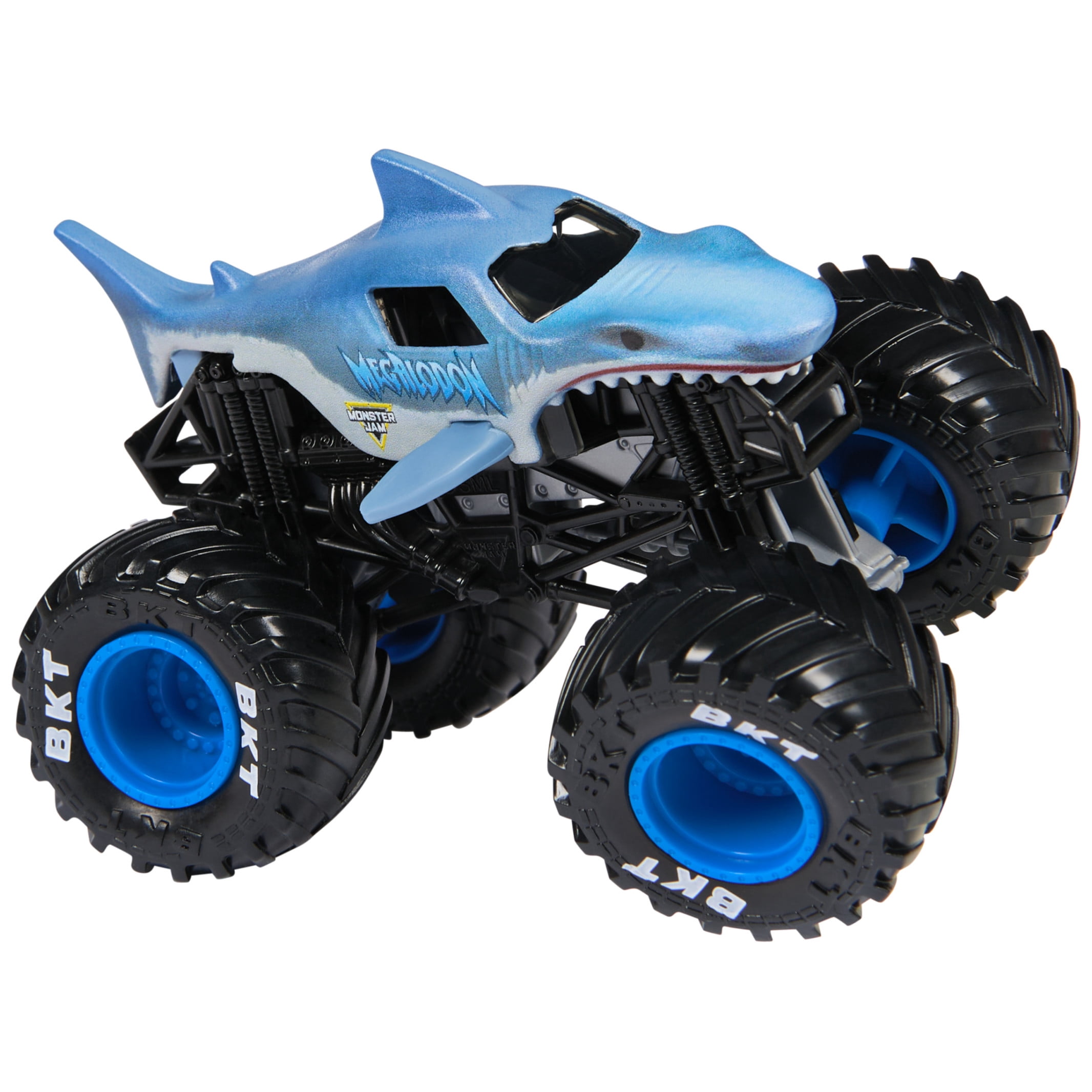 Monster Jam, Official Megalodon Monster Truck, Die-Cast Vehicle, 1:64 Scale, Kids Toys for Boys Ages 3 and up
