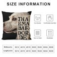 thumbnail image 5 of YINGXI Best Dog Lover Gifts Warm Sweet Funny Sayings The Dog Hair Throw Pillow Case Cushion Cover New Home Decorative Square 12x12in, 5 of 5