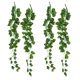 thumbnail image 1 of 4 Piezas de Guirnalda de Hiedra Artificial Plantas de Vid Colgantes Falsas Guirnalda de Follaje Falso para Fiesta Boda Jardín Cocina Hogar Oficina Decoración de Canastas Colgantes, 1 of 7