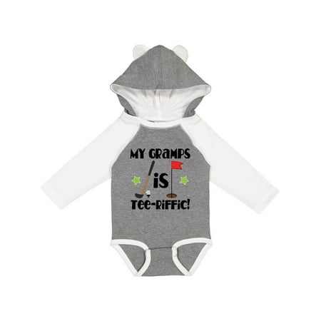 

Inktastic Gramps Golf Grandchild Gift Gift Baby Boy or Baby Girl Long Sleeve Bodysuit