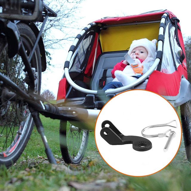 Acoplador de remolque de bicicleta Accesorios de bicicleta de barra de remolque Acoplador de enganche de remolque de bicicleta