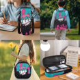 thumbnail image 3 of HUISEFOR Baseball Kids Backpack Set 17 Inch Multifunctional Book Bag with Lunch Box Pencil Case Bottle Sleeve Large Capacity for Preschool Elementary Bookbag Set, 3 of 7