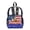 American Flag Camel, variant on Heavy Duty Clear Backpack 17 Inch, Boy Reading School Print Fabric & PVC Transparent Bag, One Pocket See Through Bookbag for School College Security
