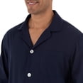 thumbnail image 4 of Fruit of The Loom - Conjunto de Pijama de Manga Larga para Hombre, Marino, Large, 4 of 5