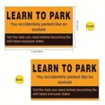 thumbnail image 3 of Begzeat 50Pcs Bad Parking Cards, Learn To Park - Bad Parking Business Cards, Ridiculous Parking Pranks, Funny Parking Violation Tickets with Multi Violation Reasons (50pc), 3 of 9