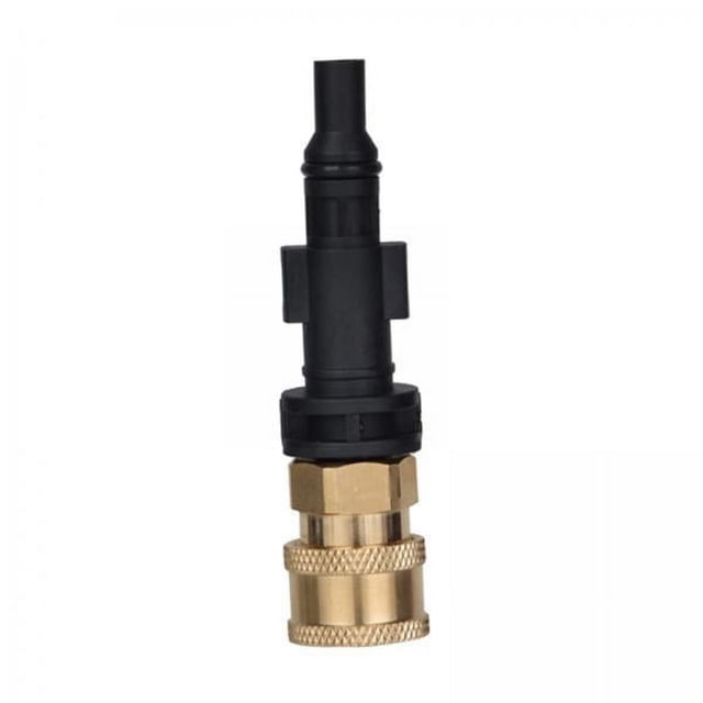Adaptador para lavadora a presión,adaptador para lavadora a presión de manguera de jardín,adaptador de 1/4,Piezas de lanza de espuma para nieve de liberación rápida,Adaptador de boquillas