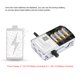 thumbnail image 4 of Cerradura de la puerta,WiFi Smart Home Door Lock Kit Tuya / SmartLife Control remoto Entrada sin llave Cerradura electróni Tomshoo  Cerradura de la puerta, 4 of 7
