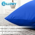 thumbnail image 4 of Hit Notion Throw Pillow Cozy Soft Microbead Yeal Blue: 1 Pc | 18 x 18 |, 4 of 7
