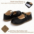 thumbnail image 5 of Toddler Little Girl Mary Jane Dress Shoes Ballet Flats for Girl Party School Shoes Bowknot Princess Shoes, 5 of 6