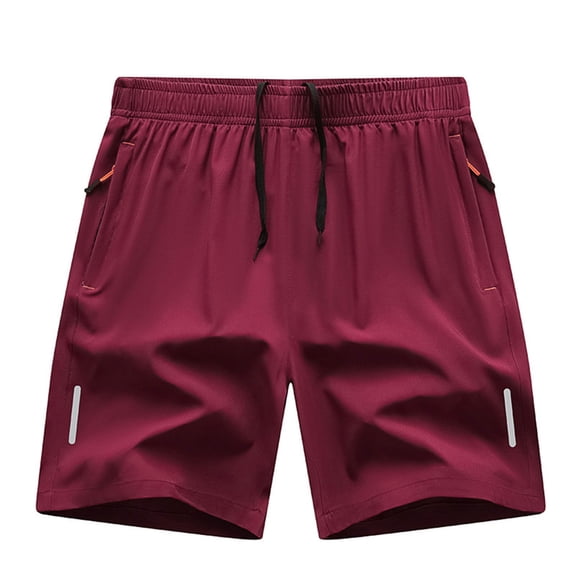 ZACPNCV Mens Casual Shorts Quick Dry Elastic Waist Dstring Teen Boys Sports Gym Running Beach Shorts 5 Inch
