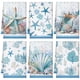 thumbnail image 1 of Paquete de 6 paños de cocina Boyiee, 60 x 40 cm, Ocean Designs, 1 of 7