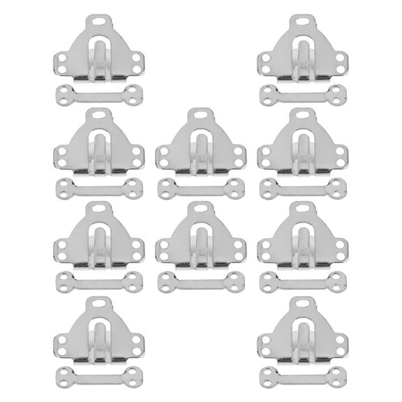 Hemobllo 10 Sets Eye Closures for Jeans Iron Sewing Hook and Eye Latch