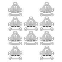 Hemobllo 10 Sets Eye Closures for Jeans Iron Sewing Hook and Eye Latch