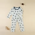 thumbnail image 5 of Pajamas Girls Graphic Pajamas Crewneck Long Sleeve Soft Loungewear Girls Winter Pajamas 10-11 Years, 5 of 5