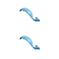 thumbnail image 1 of QualitChoice 1/2/3/5 Poignée de Porte de Tiroir de Maison Remplacement Mignon Accessoires de Poignée de Porte d'Armoire Type Matériel 7 2 Pcs, 1 of 6