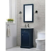 Paloma 18" Blue Single Bathroom Vanity