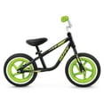 thumbnail image 3 of Huffy 12-inch Lil Cruzer Balance Bike for Kids, Black and Neon Green, 3 of 6