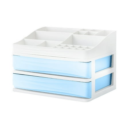 Moaere Large Capacity Make up Caddy Shelf Cosmetics Organizer Box for (Best Craft Organizer Dazzle Caddy)
