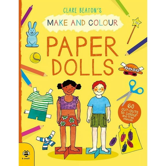 Make & Colour Paper Dolls
