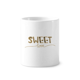 thumbnail image 1 of Dulce amor oro cotizacion handwrite Cepillo de dientes titular de la pluma Mug de ceramica blanca taza 350ml, 1 of 2