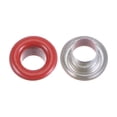 thumbnail image 4 of Unique Bargains 100PCS Grommets Eyelets 1/6 Inch (4mm) ID Hole Metal Self Backing Eyelet with Washers for Leather Red, 4 of 7