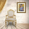 thumbnail image 3 of Wallich, Richard 12x14 Gold Ornate Wood Framed with Double Matting Museum Art Print Titled - Picasso, 3 of 4