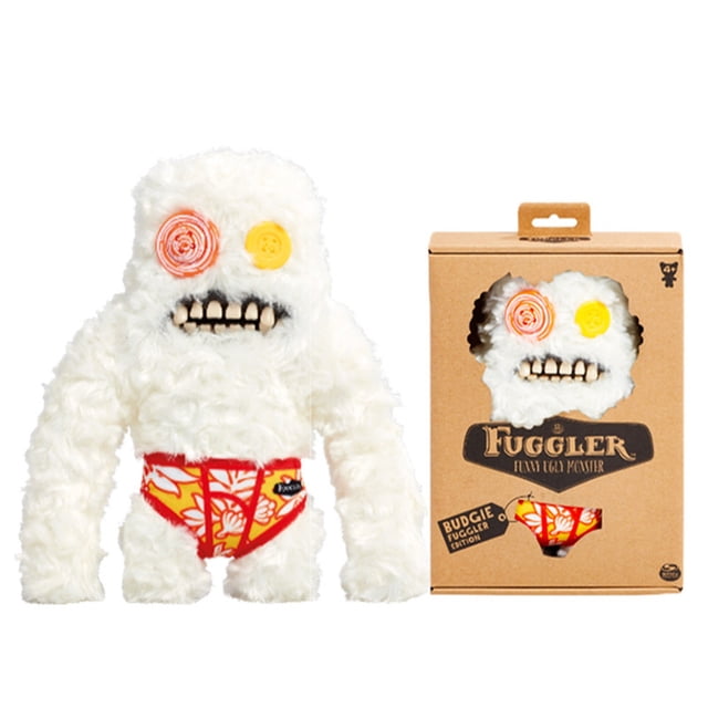 Fugglers Funny Ugly Monsters Fuggler Plush,Laboratory Misfits -ââAnnoyed Alien 9inch Plush Toy Funny Doll Mutant Figure