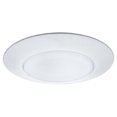 thumbnail image 1 of Sea Gull Lighting 1133AT-15 6" Flat Glass Shower Trim Recessed Fixture, White Finish, 1 of 3